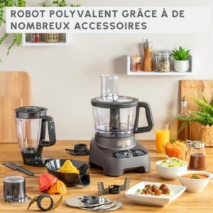 Moulinex Robot Double Force-31 Fonction- FP825E10