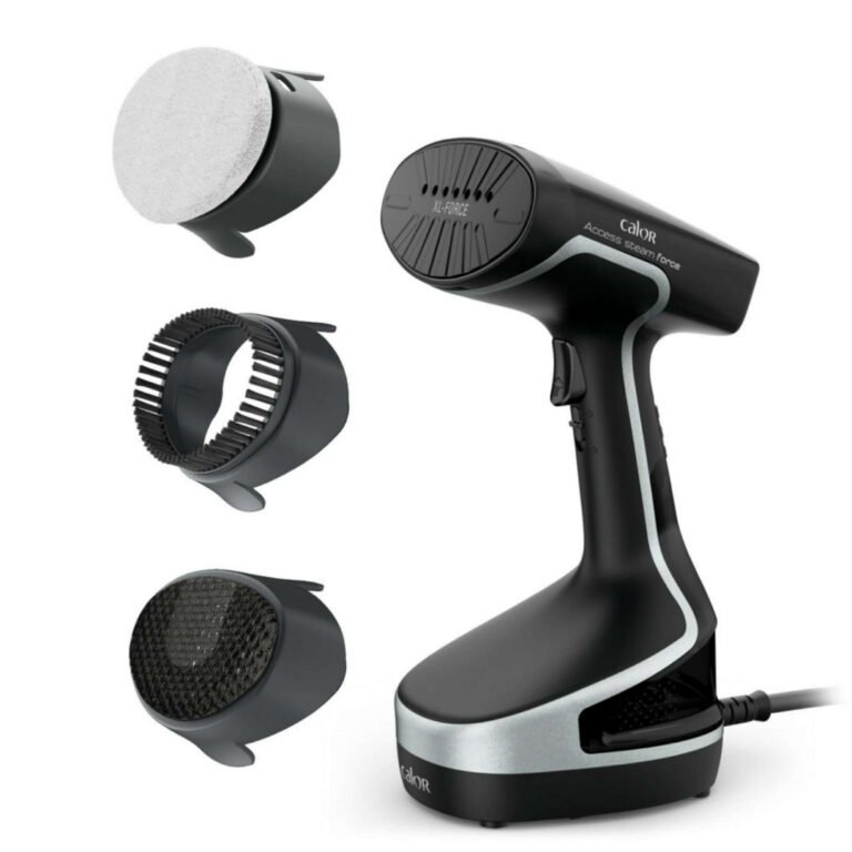 Défroisseur vapeur à main Calor Access Steam Force DT8230C0 2000W avec vapeur puissante pour défroisser, assainir et rafraîchir tous les textiles.