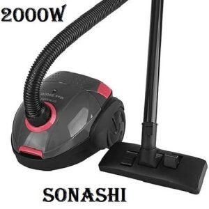 Sonashi Aspirateur filaire Vacuum Clear -1,5 L- 2000W - NOIR -SVC -9031