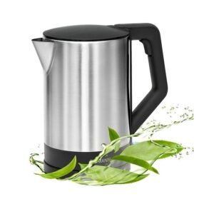 Bouilloire  Bomann  en Acier -1,5 Litre Inox/noir - 2200 Watts-WKS 3002 CB