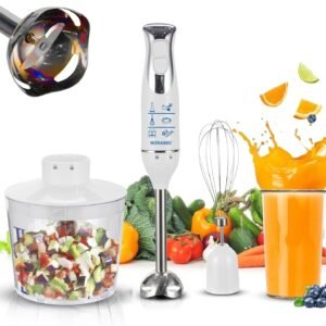 Sonashi Bras Mixeur Multi Fonction 4 En 1- SHB-187JCW - Blanc