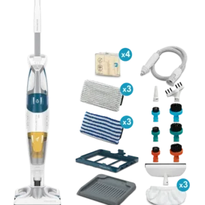 Aspirateur  Clean & Steam Rowenta Nettoyeur vapeur avec fil - RY8561WH