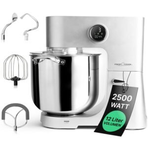 Pétrin ProfiCook PC-KM 1254 aluminium