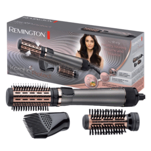 Brosse Soufflante Rotative Remington Keratin Protect 1000W | Kératine & Huile -AS8810