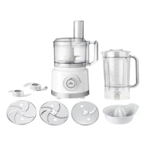 Cristor Robot De Cuisine Multi Fonctions -750 W- 2.3 L Bol – 1.5 L Blender – Blanc