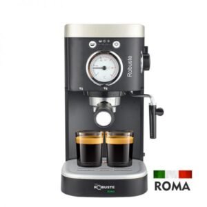 Robuste Machine a cafe a bras Roma Electrique Espresso – 15 Bar -1100 Watts