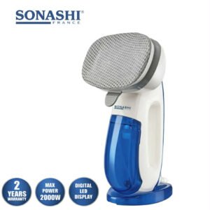 Défroisseur à Vapeur Portatif SONASHI SGS-323 - 2000W - Écran LED Digital