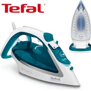 Fer à Repasser à Vapeur Tefal Easygliss Plus FV5718 - 2500W - Durilium Airglide - Fabriqué en France