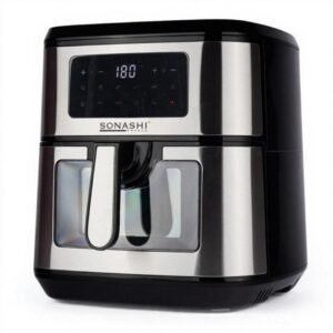 Sonashi Friteuse à Air Fryer 9.2L 2000W -10 Programmes - SAF-920
