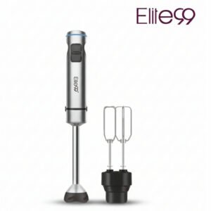 Mixeur Plongeant Professionnel Elite99 ELT-2200 - 1200W - 2 en 1 avec Double Fouet et Turbo