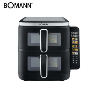 Air Fryer BOMANN 11L Double Panier (2x 5.5L) - Friteuse sans Huile 2800W-FR 6160 CB