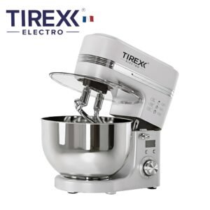 Pétrin Professionnel TIREX PTR150GA - 2000W - Grande Capacité 10L avec Double Crochet de Pétrissage