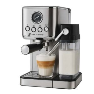 Machine à café Schallenge 2 En 1 compatible capsule et café moulu