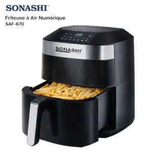 Friteuse à air Sonashi SAF-670 6,7 litres 1700W