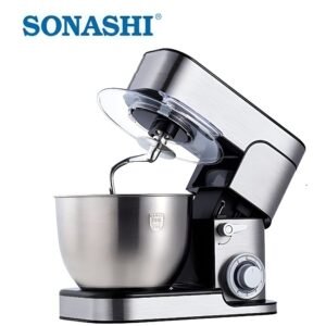 Robot Pétrin Sonashi SMX-154 – 1500W avec Bol Inox 7L & 6 Vitesses