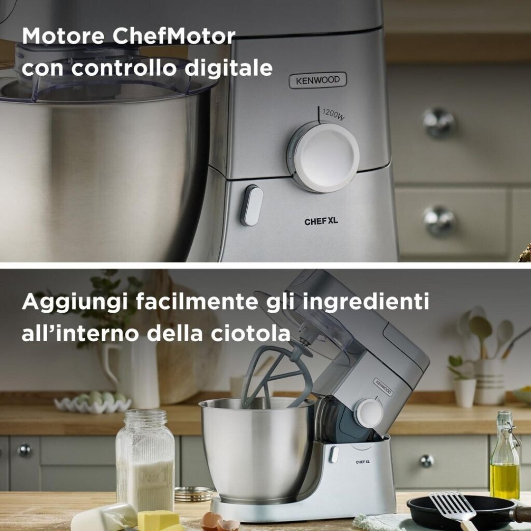 Robot Pâtissier Kenwood Chef XL KVL4110S 1200W 6.7L – Milleur Prix En Algérie - الصورة 5