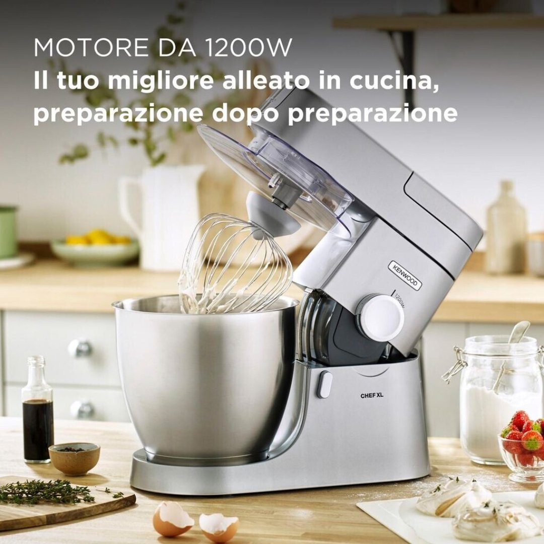 Robot Pâtissier Kenwood Chef XL KVL4110S 1200W 6.7L – Milleur Prix En Algérie - الصورة 8