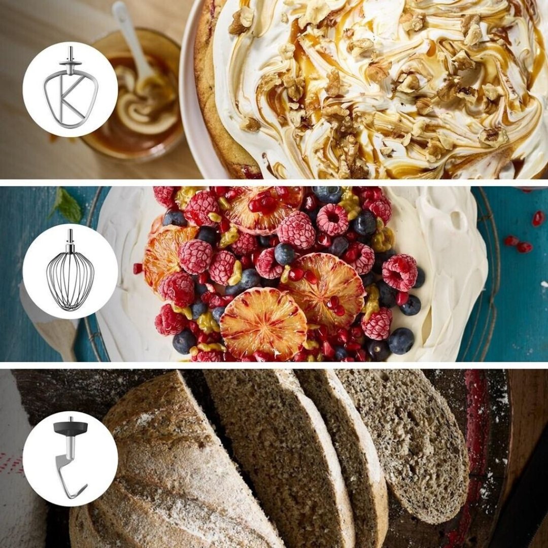 Robot Pâtissier Kenwood Chef XL KVL4110S 1200W 6.7L – Milleur Prix En Algérie - الصورة 9