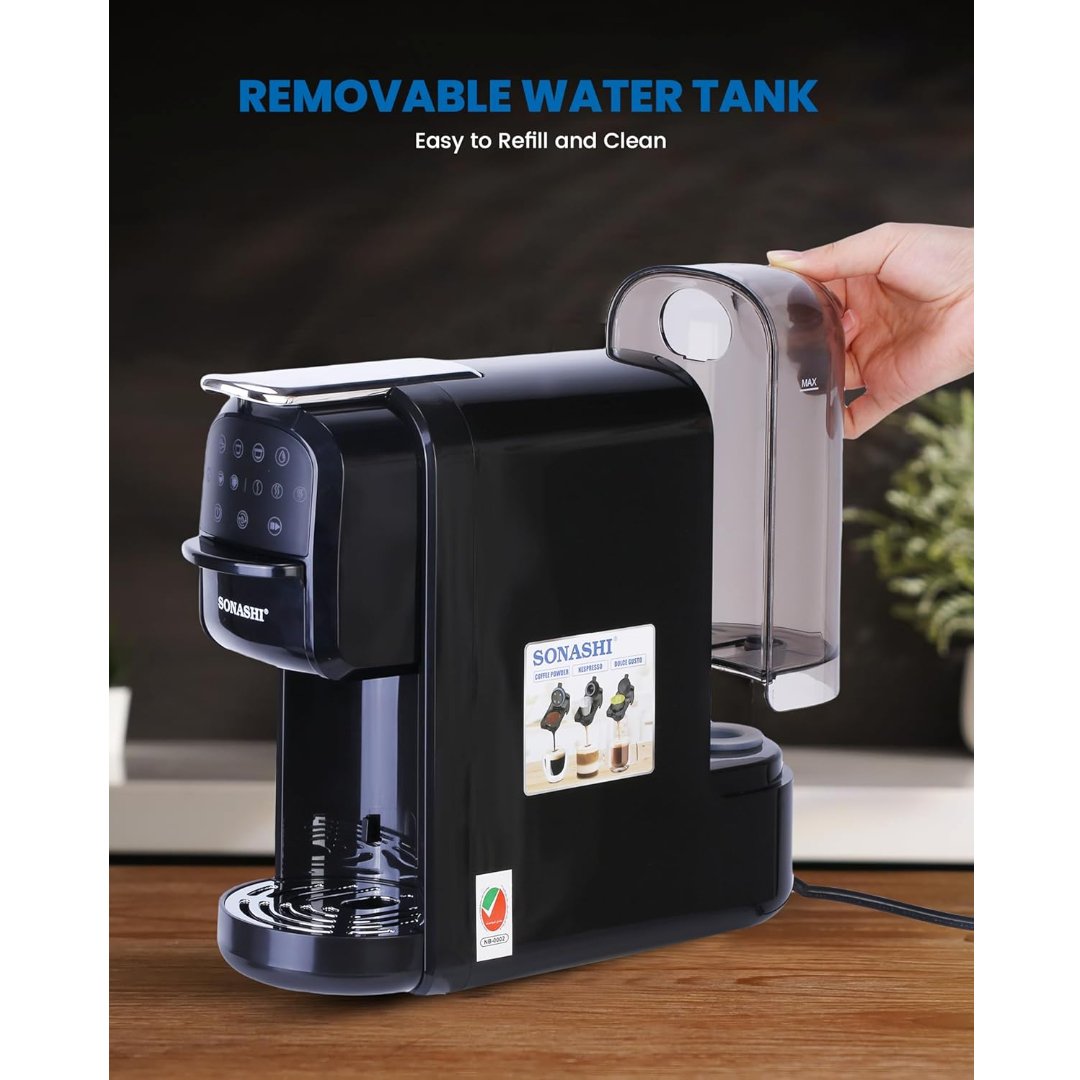 Machine à Café Sonashi SCM-4985 3 en 1 – Algérie - الصورة 4