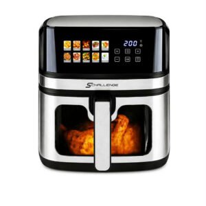 Friteuse à air Challenge AMB-39AF 8L sans huile avec écran digital et cuisson rapide 360°