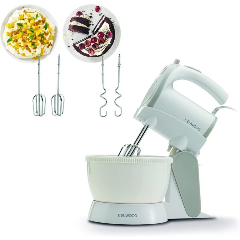 Batteur à main Kenwood HMP22.000WH avec bol 2.4L et 5 vitesses