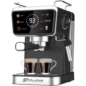 Machine à café espresso Challenge AMB-021CM 20 Bar 1350W café moulu 1.5L