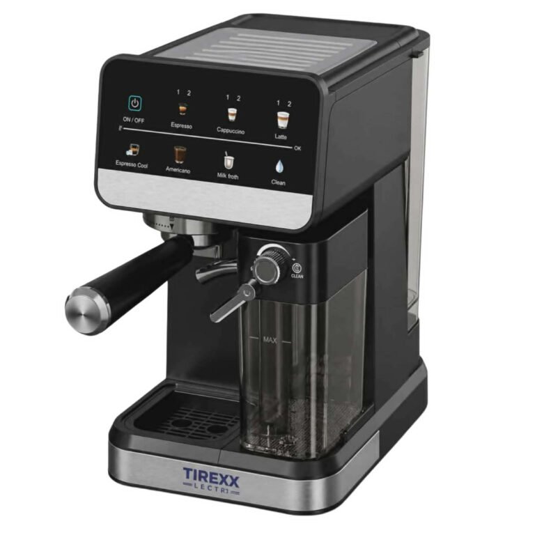 Machine à café TIREXX CAF2100S 20 bars 1350W 4en1 espresso cappuccino latte