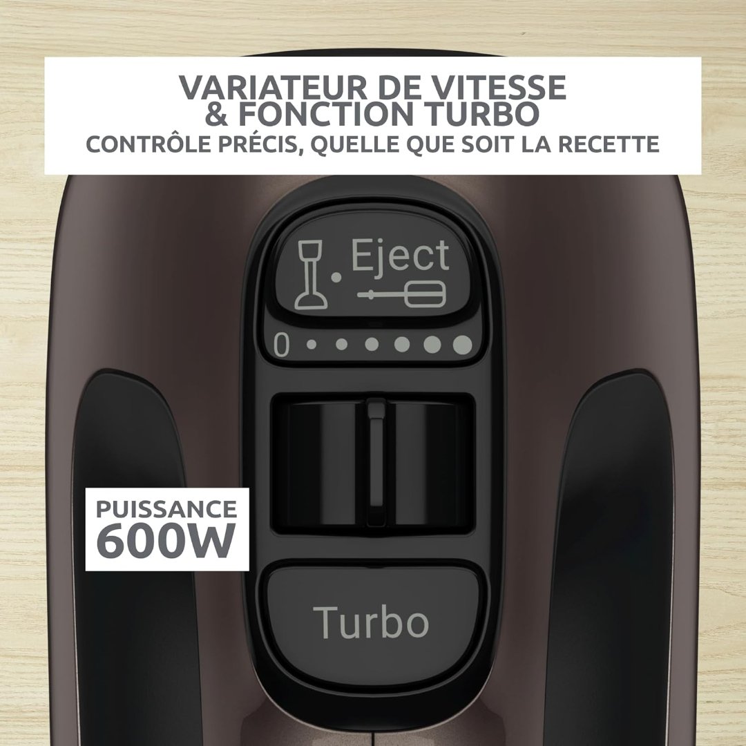 Batteur à Main Moulinex Powermix Silence HM653910 600W - الصورة 4