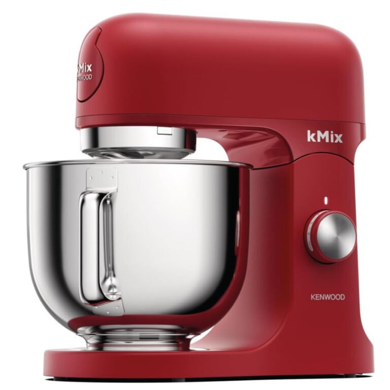 Pétrin Kenwood kMix rouge avec bol inox 5 litres