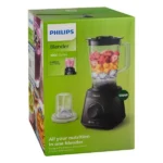 ⁦Blender Philips Series 3000 HR2041/92 550W – Bol 1,9L Noir⁩ - الصورة ⁦3⁩