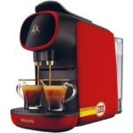 Machine à Café Philips L'OR Barista LM9012/60 20 Bars Rouge et Noir