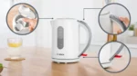 ⁦Bouilloire Électrique Bosch TWK7601 1.7L 2200W⁩ - الصورة ⁦4⁩