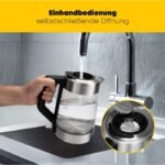 ⁦Bouilloire ProfiCook PC-WKS 1190 G 1,7L 2200W en Verre & Inox⁩ - الصورة ⁦4⁩