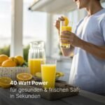 ⁦Presse-Agrumes Électrique Bomann ZP 1092 CB 1,2L 40W – Blanc⁩ - الصورة ⁦6⁩