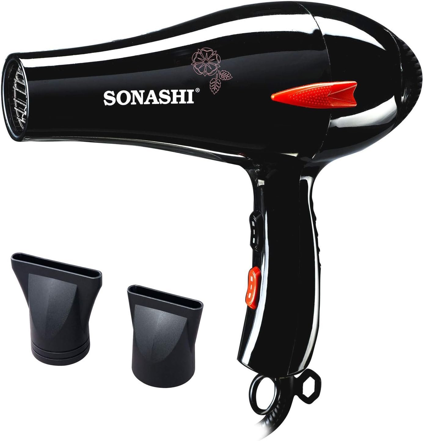 61AyJSDCQ2L._AC_SL1500_.jpg Sonashi Séchoir Sèche-cheveux 2000 Watts Noir - الصورة 1
