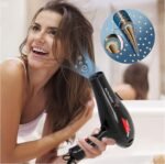 ⁦Sonashi Séchoir Sèche-cheveux 2000 Watts Noir⁩ - الصورة ⁦4⁩