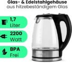 ⁦Bouilloire Électrique Bomann WKS 6032 G CB 1,7L 2200W⁩ - الصورة ⁦3⁩