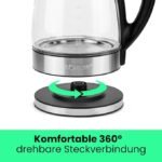 ⁦Bouilloire Électrique Bomann WKS 6032 G CB 1,7L 2200W⁩ - الصورة ⁦5⁩