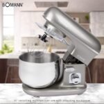 ⁦Pétrin Bomann KM 6010 CB 1100W Bol Inox 5L⁩ - الصورة ⁦6⁩