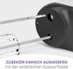 ⁦Bomann Batteur Électrique HM 6054 CB 400W – 5 Vitesses⁩ - الصورة ⁦5⁩