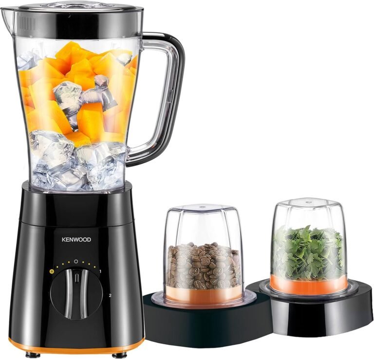 Blender Kenwood BLP15.360BK 500W 1,5L avec hachoir et moulin
