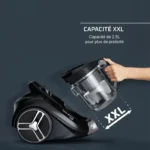 ⁦Aspirateur Rowenta Compact Power XXL RO4B63EA Sans Sac⁩ - الصورة ⁦9⁩