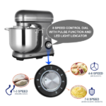 ⁦Pétrin Bomann KM-6144 CB 2500W Bol Inox 10L Double Crochet⁩ - الصورة ⁦4⁩
