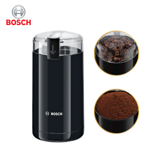 Bosch Moulin à Café TSM6A013B 180W avec lames en acier inoxydable