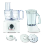 Robot Multifonction Moulinex Double Force Compact FP542111 800W avec bol 2,2L et blender 1,25L
