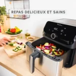 ⁦Air fryer Moulinex Easy Fry Mega EZ855D20 7,5L 2020W⁩ - الصورة ⁦3⁩