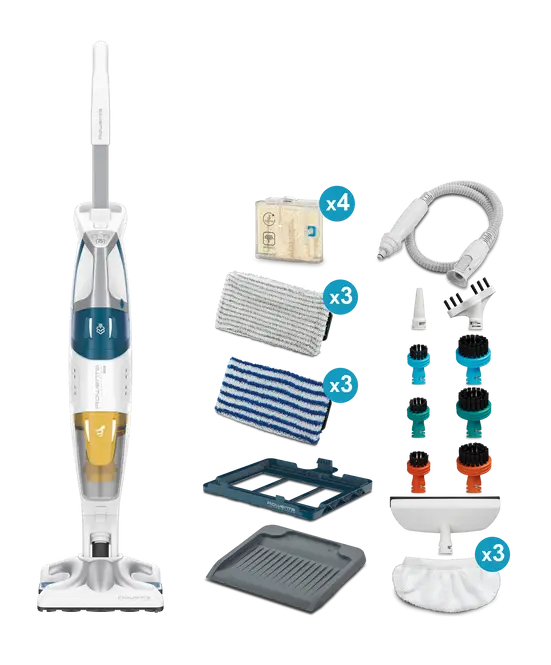 Aspirateur Nettoyeur Vapeur Rowenta Clean & Steam Multi RY8561WH 1700W 2 en 1