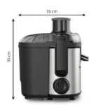 ⁦Centrifugeuse Moulinex Frutelia JU420D10 400W Inox⁩ - الصورة ⁦4⁩