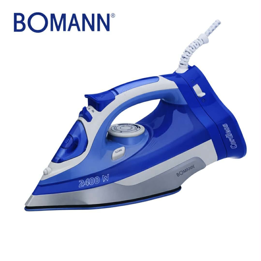 bomann-db6006cb-fer-a-repasser-vapeur-2400w.jpg Fer à Repasser Vapeur Bomann DB 6006 CB 2400W avec semelle en céramique