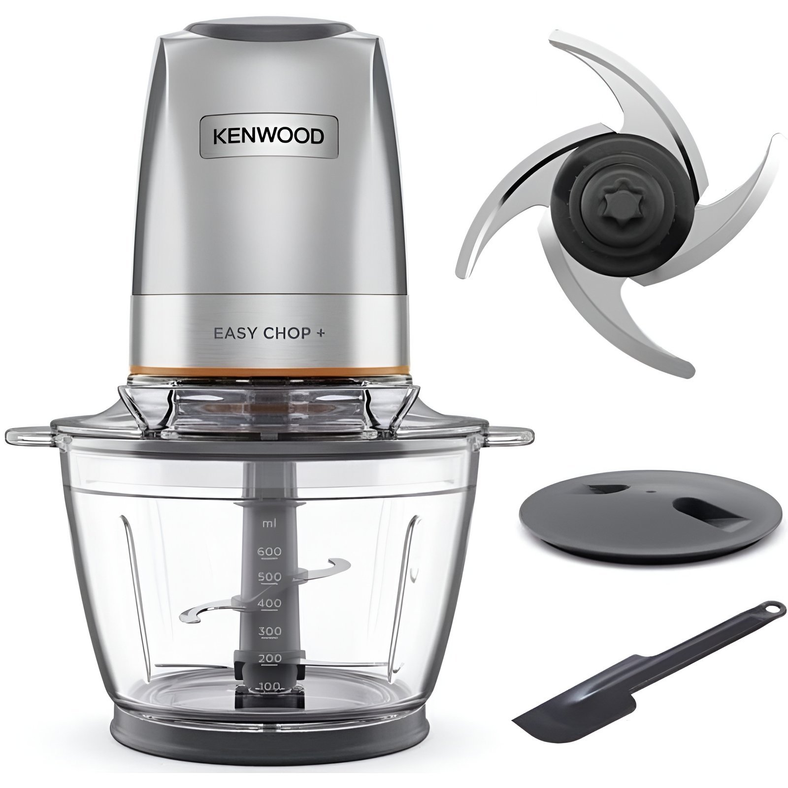kenwood-chp62-400si-hachoir-500w.jpg Hachoir Kenwood Easy Chop+ CHP62.400SI 500W avec bol en verre